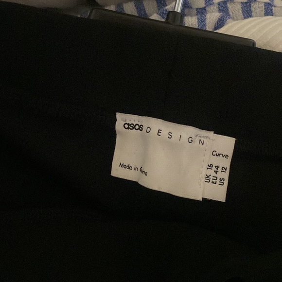 ASOS DESIGN HIGH WAISTED DRESS PANT - Picture 3 of 3